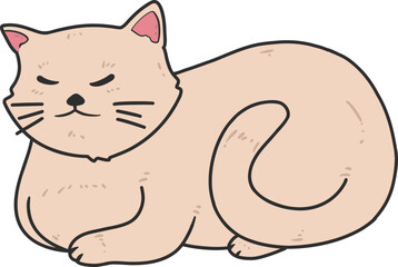 cute cat cartoon