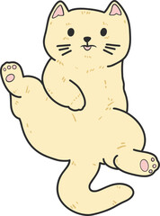 cute cat cartoon