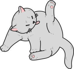 cute cat cartoon