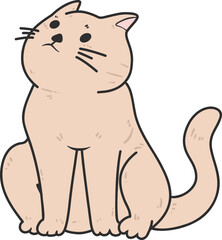 cute cat cartoon