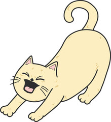 cute cat cartoon