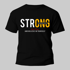 t shirt typography illustration for print