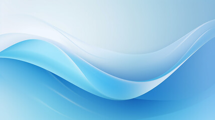 Fototapeta premium Abstract blue wave background poster with dynamic wave gradient blue technology, banner, poster, background.