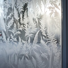 frost on a window