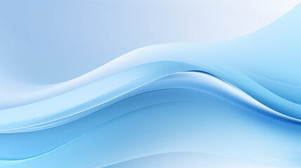 Fototapeta premium Abstract shiny bright blue waves banner design Dynamic wave shapes composition. wave posters template, ecology brochures, presentations, invitations with place for text.