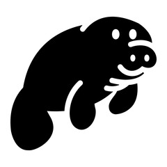 dugong Solid icon