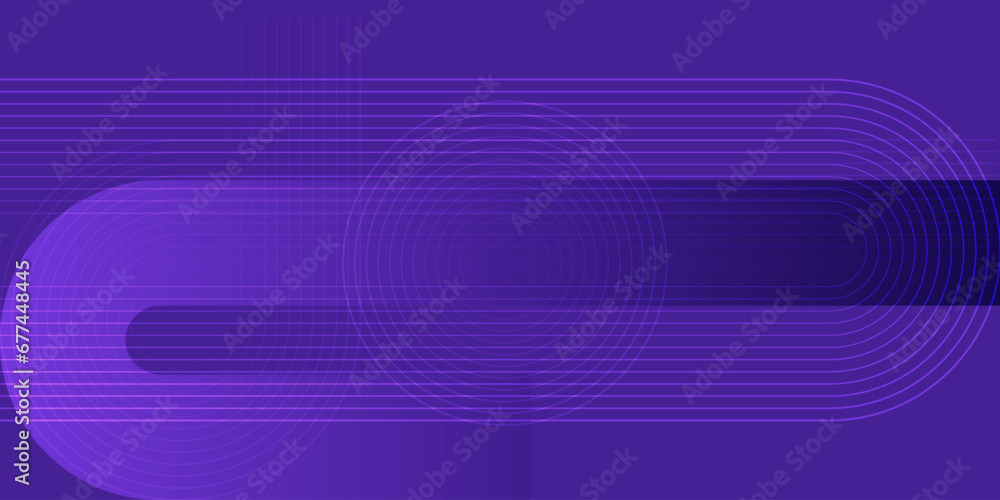 Poster abstract line movement background.line art moving on various ways on gradient color.vector illustrat
