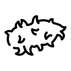 sea cucumber Line Icon