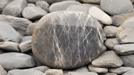 a close up of a rock