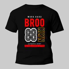 t shirt typography illustration for print