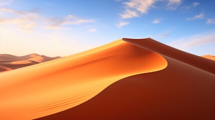 Fototapeta na wymiar a sand dune in the desert