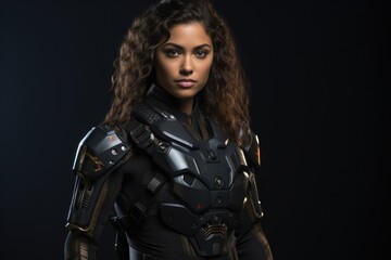 a woman in a garment