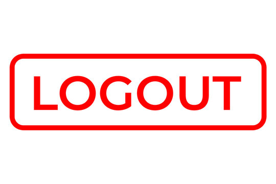 Logout Button" Images – Browse 75 Stock Photos, Vectors, and Video | Adobe  Stock