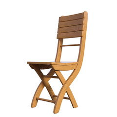 wooden folding chair