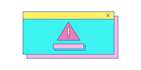 Notification Area Retro Computer Icon