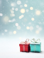 Christmas card celebration decorated with cute minimal stle