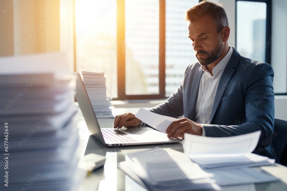 Poster document management concept online document database and digital file storage systems or software. Record keeping database technology file.