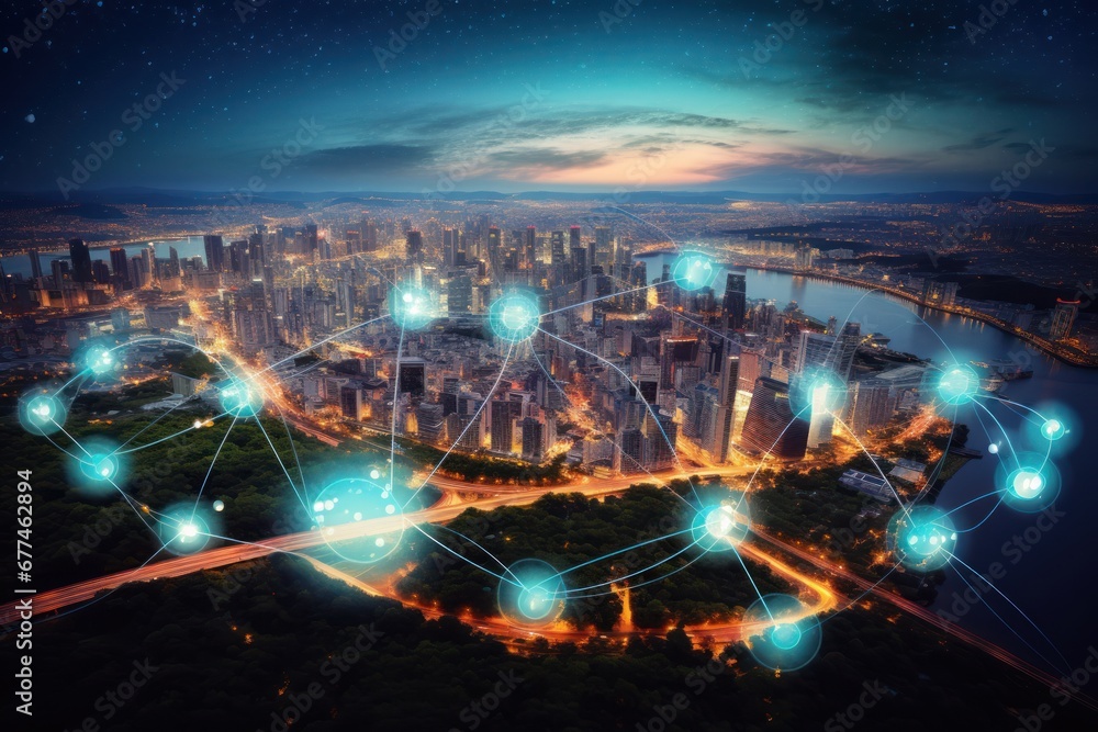 Poster wireless networks and the concept of wireless network cities to store official research data.
