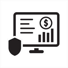 Secure Online Banking Icon