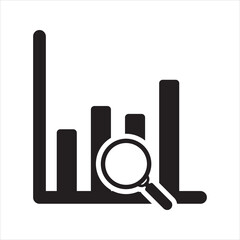 Bar Chart Analysis Icon