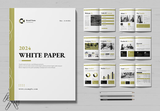 White Paper Design Layout