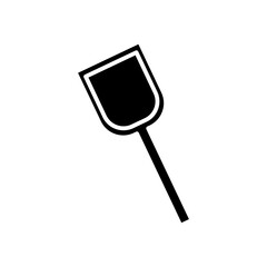 tongue cleaner glyph icon