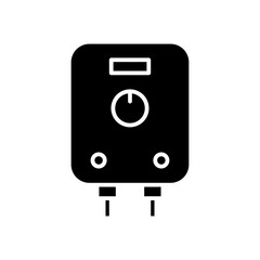 water heater glyph icon