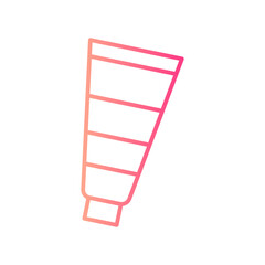 toothpaste line icon