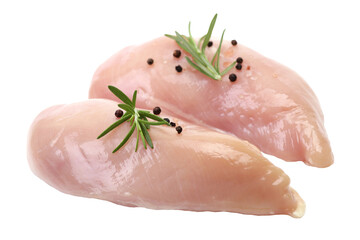 Chicken meat isolated