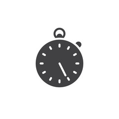 Timer, clock vector icon