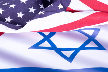 Flags of Israel and USA
