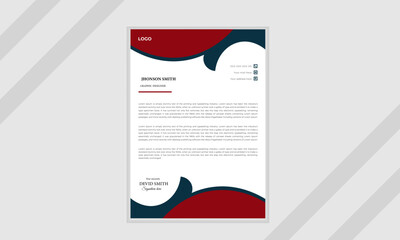 .Modern Creative & Clean business style letterhead bundle of your corporate project design.