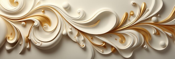Luxury Card Paper Texture Cream Gold , Banner Image For Website, Background Pattern Seamless, Desktop Wallpaper