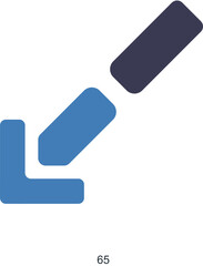 Way and route icon concept