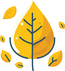 illustration of an leaf