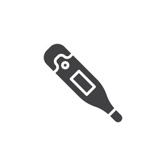 Medical thermometer vector icon