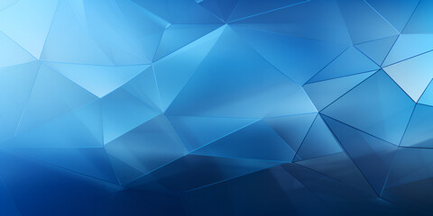 Abstract blue polygonal background,Geometric Wonders in Abstract Blue