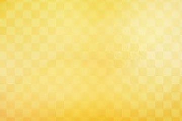 Foto op Canvas 和風ゴールドの市松模様の背景 年賀状 新年 © レオン1788