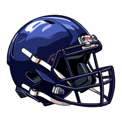 Naklejka premium American Football Helmet Clipart High-Quality for Sports Designs,ai generated