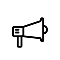 Promotion digital marketing icon with black outline style. promotion, design, discount, banner, business, template, advertising. Vector Illustration