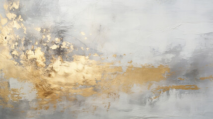 ゴールド　金のペイントテクスチャ素材　「AI生成画像」