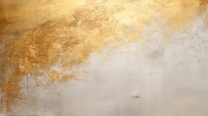 ゴールド　金のペイントテクスチャ素材　「AI生成画像」