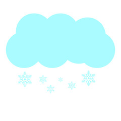 Winter Cloud Icon