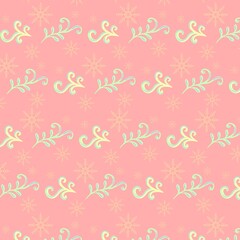 Pastel Winter Wonderland Seamless Digital Paper