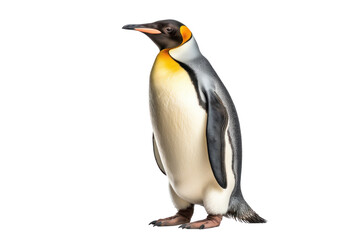A penguin isolated on transparent background.