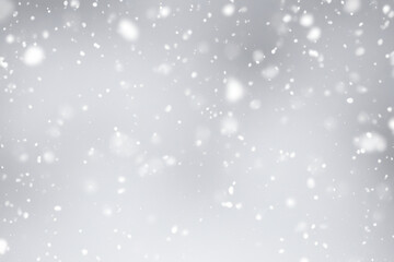 Fototapeta premium abstract christmas background with snowflakes