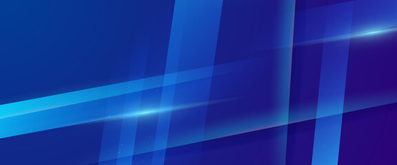 Blue vector modern abstract background with shapes