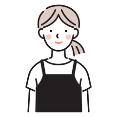 人物（女性・笑顔）