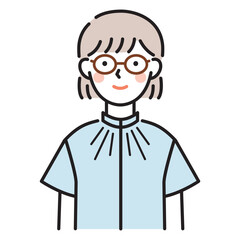 人物（女性・笑顔）