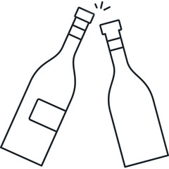 Celebratory Drink Icon